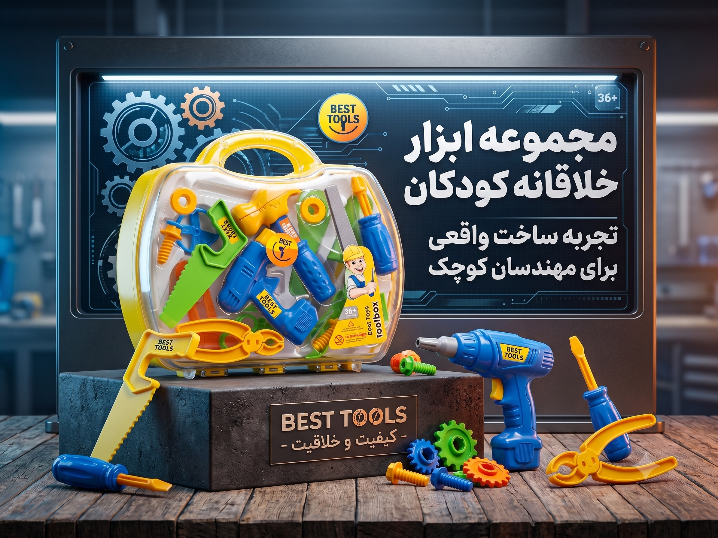 ست ابزار بست تویز
